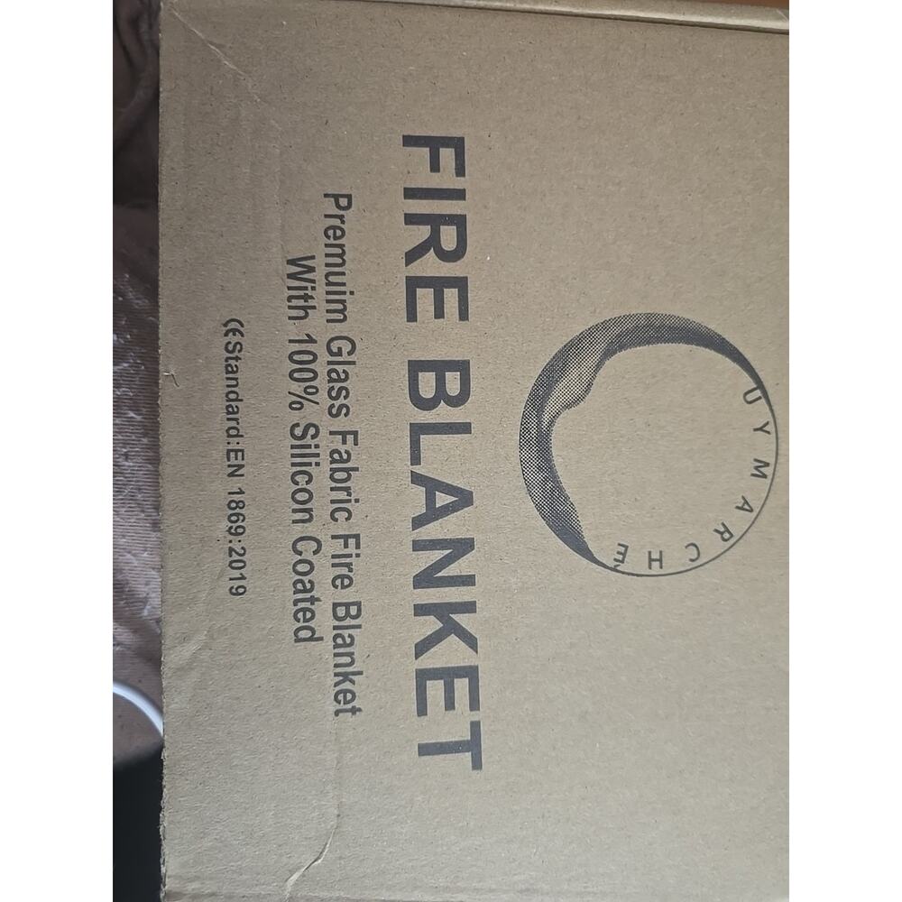 Silicone Fire Blanket Home Kitchen 40"x40" | Emergency Silicon Coated - Picture 9 of 9